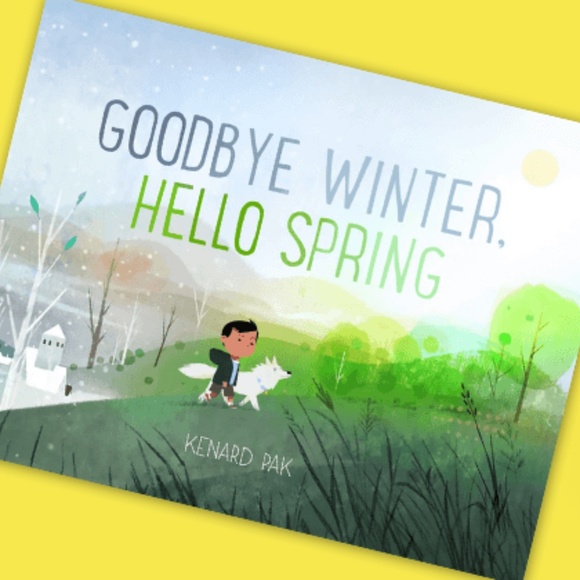 NEW Goodbye Winter Hello Spring Kenard Pak Hardcover Children's Picture Book - Picture 1 of 7
